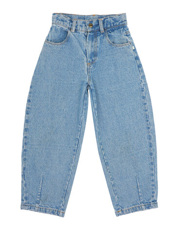 Jenest Balloon Denim Pants Medium Wash