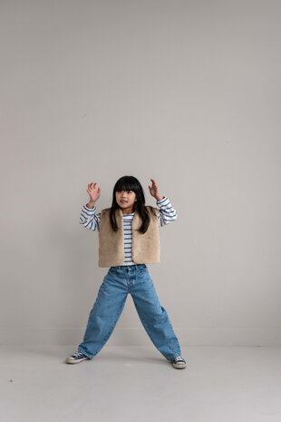 Jenest Balloon Denim Pants Medium Wash Jenest Balloon Denim Pants Medium Wash