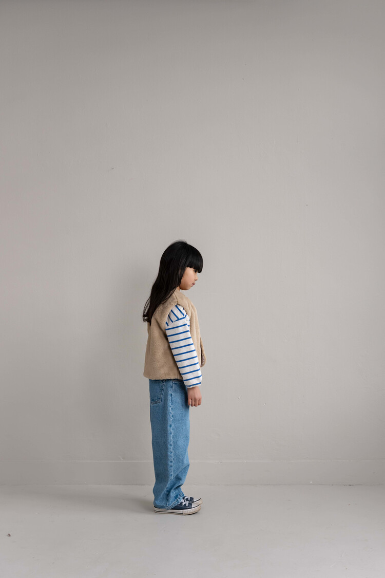 Jenest Balloon Denim Pants Medium Wash