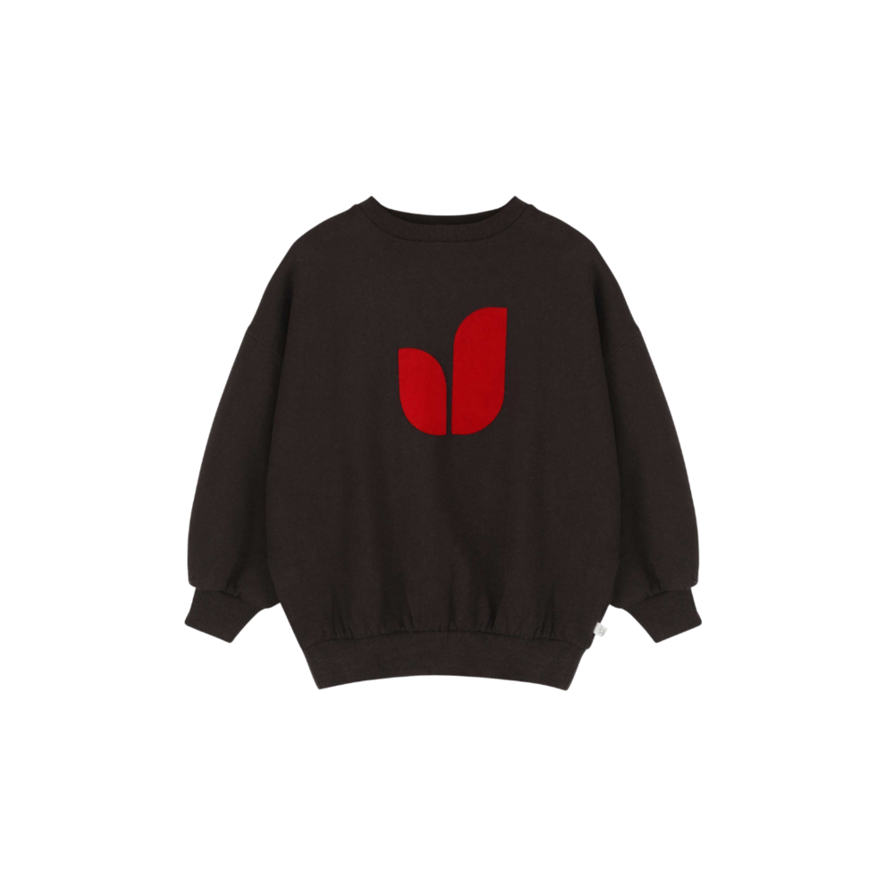 Jenest Pippa Sweater Dark Brown Melange Jenest Pippa Sweater Dark Brown Melange