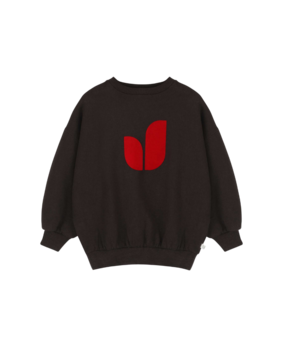 Jenest Pippa Sweater Dark Brown Melange