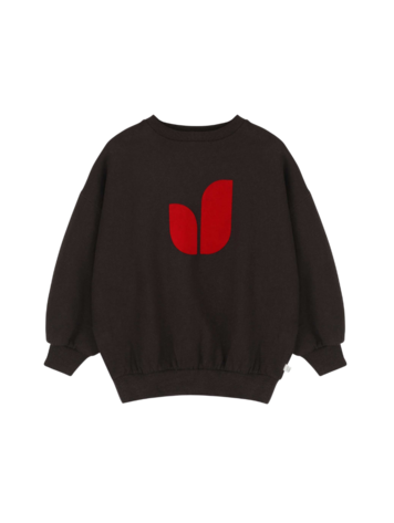 Jenest Pippa Sweater Dark Brown Melange