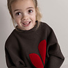 Jenest Pippa Sweater Dark Brown Melange Jenest Pippa Sweater Dark Brown Melange