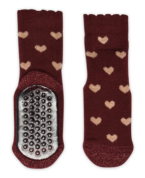 MP Denmark Rosalia socks - anti-slip Wine Red