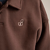 Jenest Cameron Polo Sweater Fondant Brown Jenest Cameron Polo Sweater Fondant Brown