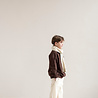 Jenest Cameron Polo Sweater Fondant Brown Jenest Cameron Polo Sweater Fondant Brown