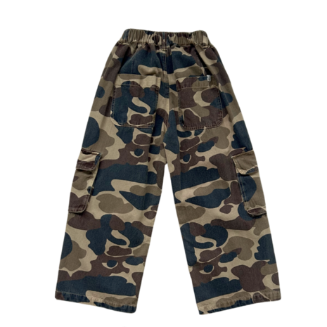 Jenest Unisex Cargo Pants Caramel Brown Camouflage Jenest Unisex Cargo Pants Caramel Brown Camouflage
