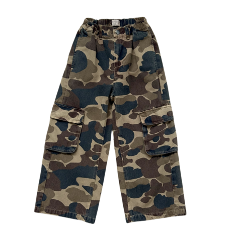 Jenest Unisex Cargo Pants Caramel Brown Camouflage Jenest Unisex Cargo Pants Caramel Brown Camouflage