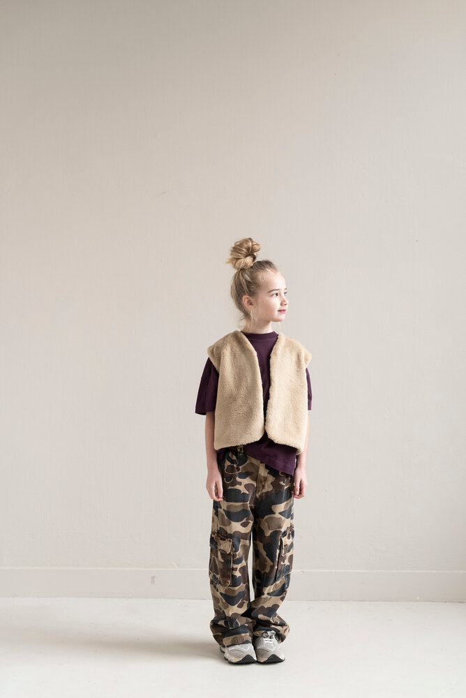 Jenest Unisex Cargo Pants Caramel Brown Camouflage Jenest Unisex Cargo Pants Caramel Brown Camouflage