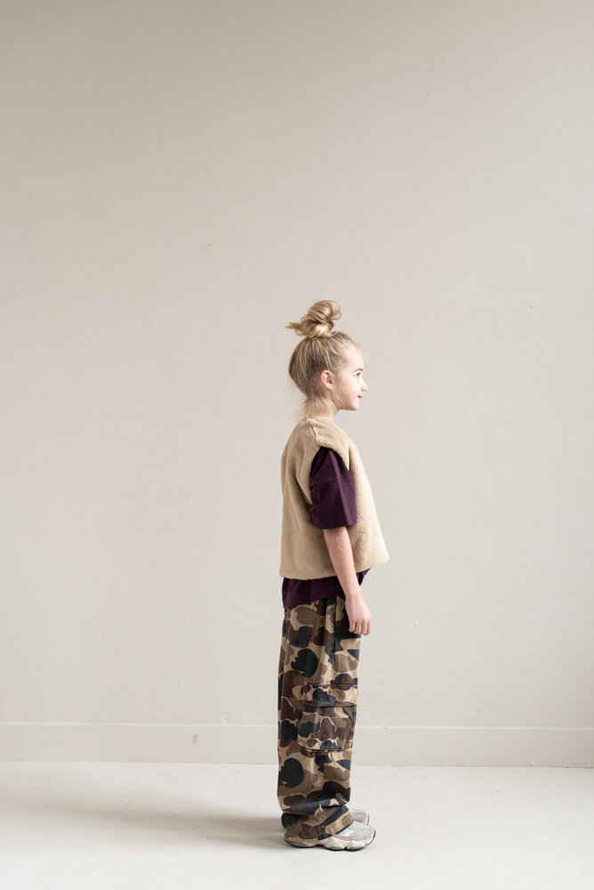 Jenest Unisex Cargo Pants Caramel Brown Camouflage Jenest Unisex Cargo Pants Caramel Brown Camouflage