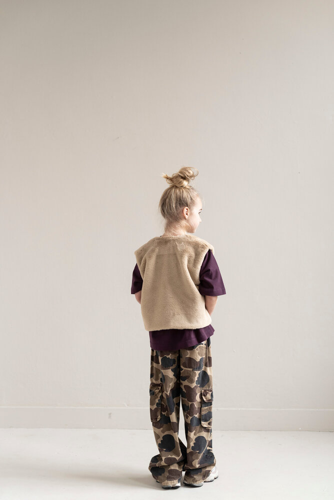 Jenest Unisex Cargo Pants Caramel Brown Camouflage Jenest Unisex Cargo Pants Caramel Brown Camouflage