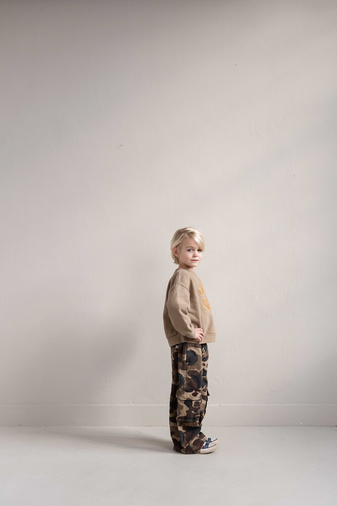 Jenest Unisex Cargo Pants Caramel Brown Camouflage Jenest Unisex Cargo Pants Caramel Brown Camouflage
