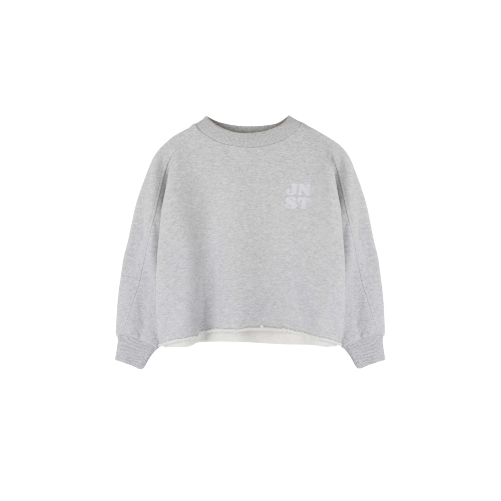Jenest Billie Sweater Grey Melange Jenest Billie Sweater Grey Melange