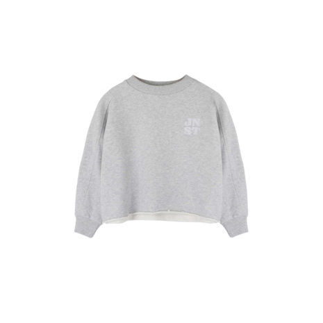 Jenest Billie Sweater Grey Melange Jenest Billie Sweater Grey Melange