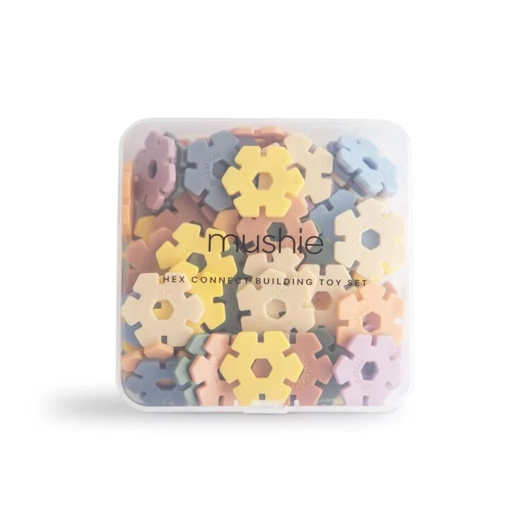 Mushie Connect toy hex