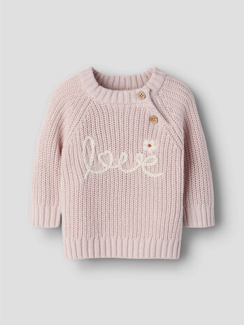 Lil Atelier 13245271 NBFEMLEN EMB LS KNIT LIL Hushed Violet Lil Atelier 13245271 NBFEMLEN EMB LS KNIT LIL Hushed Violet