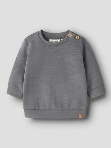 Lil Atelier 13257533 NBMKAVENS LS LOOSE SWEAT LIL Poppy Seed