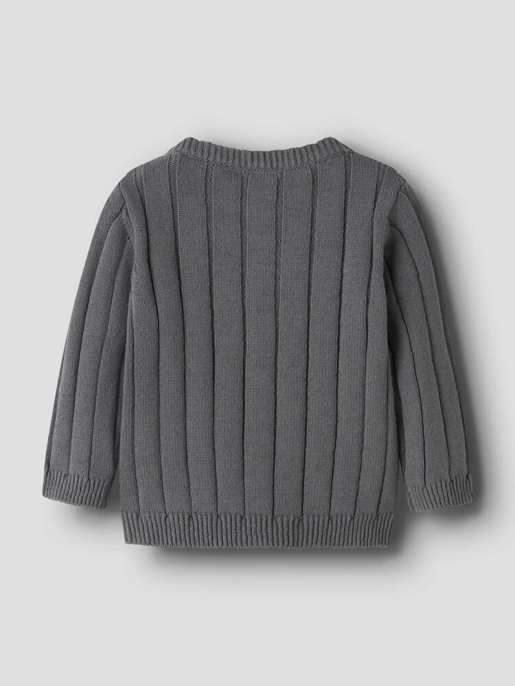 Lil Atelier 13257600 NBMLOMON LS KNIT CARD LIL Poppy Seed Lil Atelier 13257600 NBMLOMON LS KNIT CARD LIL Poppy Seed