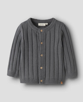 Lil Atelier 13257600 NBMLOMON LS KNIT CARD LIL Poppy Seed