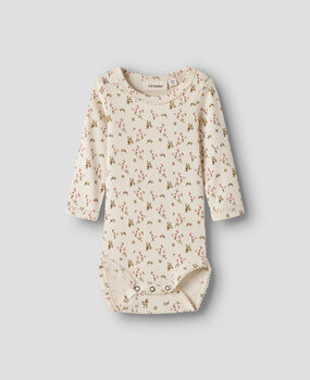 Lil Atelier 13260856 NBFLAGO MAU LS SLIM BODY LIL Turtledove ROSE FLOWER