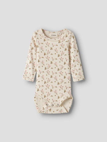 Lil Atelier 13260856 NBFLAGO MAU LS SLIM BODY LIL Turtledove ROSE FLOWER Lil Atelier 13260856 NBFLAGO MAU LS SLIM BODY LIL Turtledove ROSE FLOWER