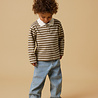Lil Atelier 13257622 NMMLIMIA LS LOOSE POLO TOP LIL Kangaroo TURTLEDOVE Lil Atelier 13257622 NMMLIMIA LS LOOSE POLO TOP LIL Kangaroo TURTLEDOVE