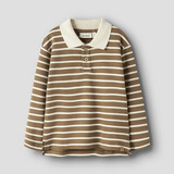 Lil Atelier 13257622 NMMLIMIA LS LOOSE POLO TOP LIL Kangaroo TURTLEDOVE Lil Atelier 13257622 NMMLIMIA LS LOOSE POLO TOP LIL Kangaroo TURTLEDOVE