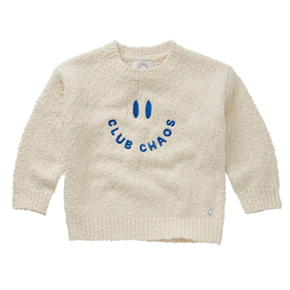 Sproet & Sprout Sweater Boucle Club Chaos Ivory Melee Sproet & Sprout Sweater Boucle Club Chaos Ivory Melee
