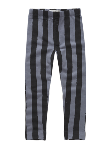 Sproet & Sprout Winter Legging Painted Stripe Ink Splash
