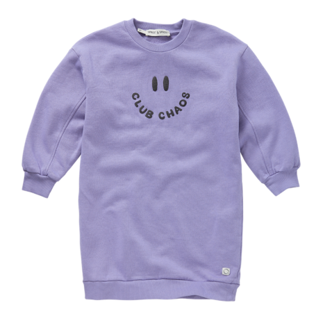 Sproet & Sprout Sweat Dress Club Chaos Crayon Cloud Sproet & Sprout Sweat Dress Club Chaos Crayon Cloud