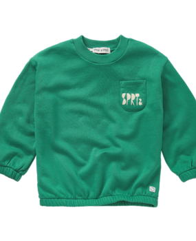 Sproet & Sprout Sweatshirt Club Chaos Green Deep Green