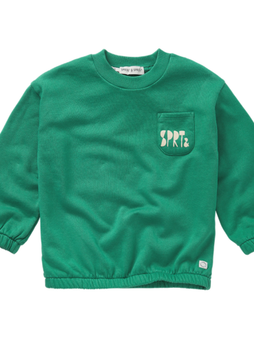 Sproet & Sprout Sweatshirt Club Chaos Green Deep Green