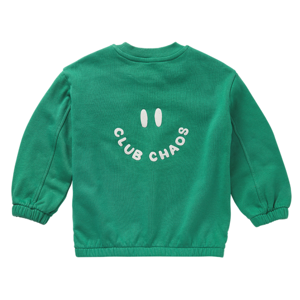 Sproet & Sprout Sweatshirt Club Chaos Green Deep Green Sproet & Sprout Sweatshirt Club Chaos Green Deep Green