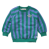 Sproet & Sprout Sweatshirt Block Stripes Deep Green Sproet & Sprout Sweatshirt Block Stripes Deep Green