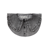 Sproet & Sprout Denim Ruffle Collar Grey Denim Sproet & Sprout Denim Ruffle Collar Grey Denim