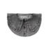 Denim Ruffle Collar Grey Denim