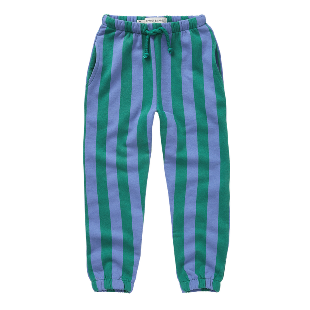 Sproet & Sprout Sweatpants Green Stripe Deep Green Sproet & Sprout Sweatpants Green Stripe Deep Green