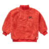 Sproet & Sprout Sweatshirt Anorak Teddy Vivid Red Sproet & Sprout Sweatshirt Anorak Teddy Vivid Red