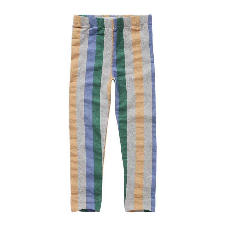 Sproet & Sprout Winter Legging Multi Colour Stripe Grey Melee