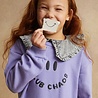 Sproet & Sprout Denim Ruffle Collar Grey Denim Sproet & Sprout Denim Ruffle Collar Grey Denim