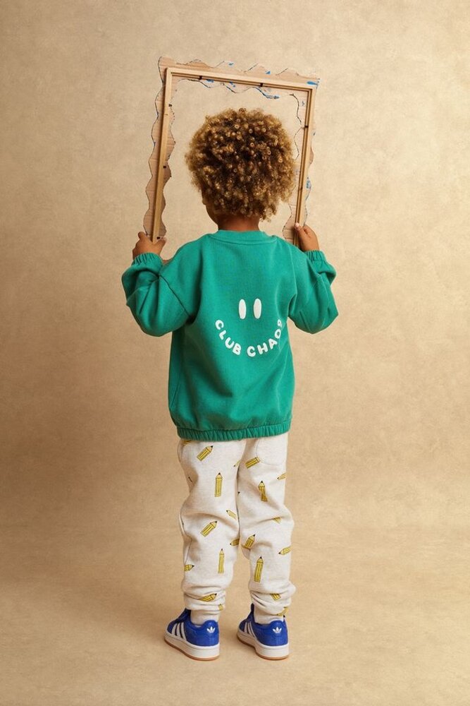 Sproet & Sprout Sweatshirt Club Chaos Green Deep Green Sproet & Sprout Sweatshirt Club Chaos Green Deep Green