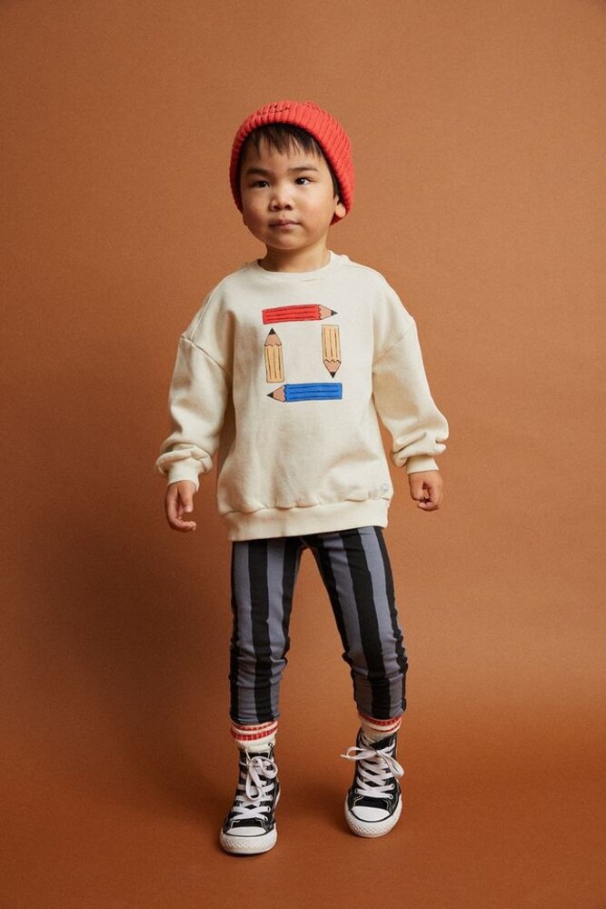 Sproet & Sprout Winter Legging Painted Stripe Ink Splash Sproet & Sprout Winter Legging Painted Stripe Ink Splash