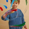Sproet & Sprout Sweatshirt El Director Blue Chalkboard Blue Sproet & Sprout Sweatshirt El Director Blue Chalkboard Blue