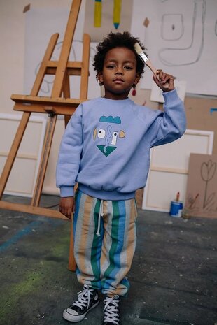 Sproet & Sprout Sweatpants Multicolour Stripe Grey Melee Sproet & Sprout Sweatpants Multicolour Stripe Grey Melee
