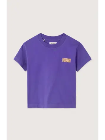 American Vintage T-shirt Gixy Purple