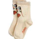 Mini Rodini Rabbit 1-pack ear socks off white