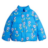 Mini Rodini Violas aop citypuffer blue Mini Rodini Violas aop citypuffer blue