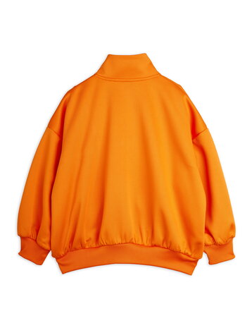 Mini Rodini Ritzratz patch tracksuit jacket orange