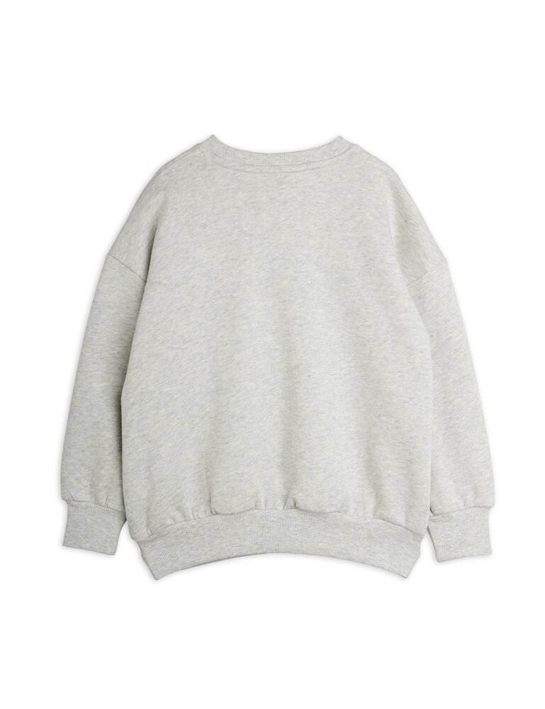 Mini Rodini Violas panel sweatshirt grey melange