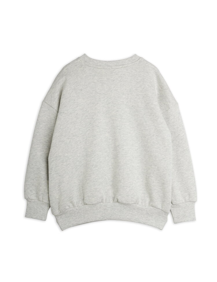Mini Rodini Violas panel sweatshirt grey melange